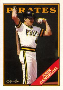 1988 O-Pee-Chee Baseball Cards 328     John Cangelosi